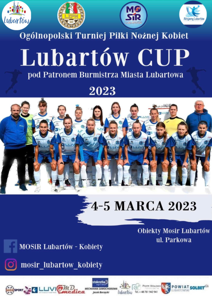 Ogólnopolski Turniej Piłki Nożnej Kobiet Lubartów CUP 2023r. 
