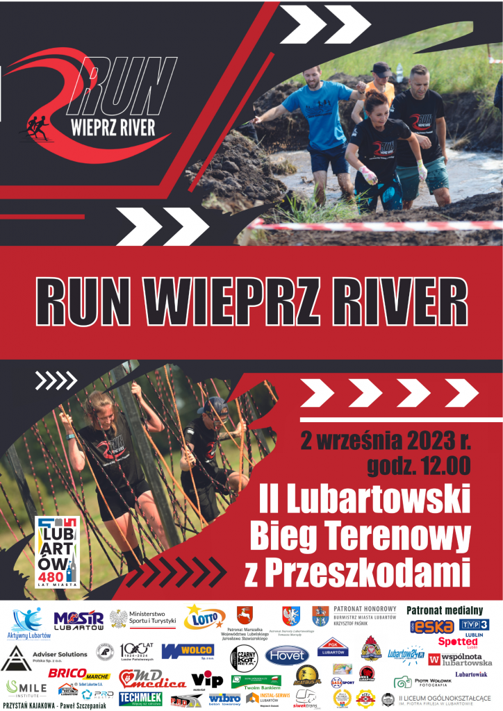 Już tylko dwa tygodnie do startu II Run Wieprz River w Lubartowie 