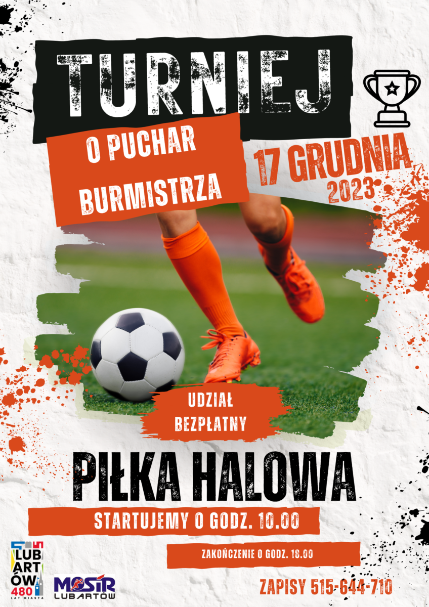 Puchar Ligi o Puchar Burmistrza Miasta Lubartowa w Halówce 